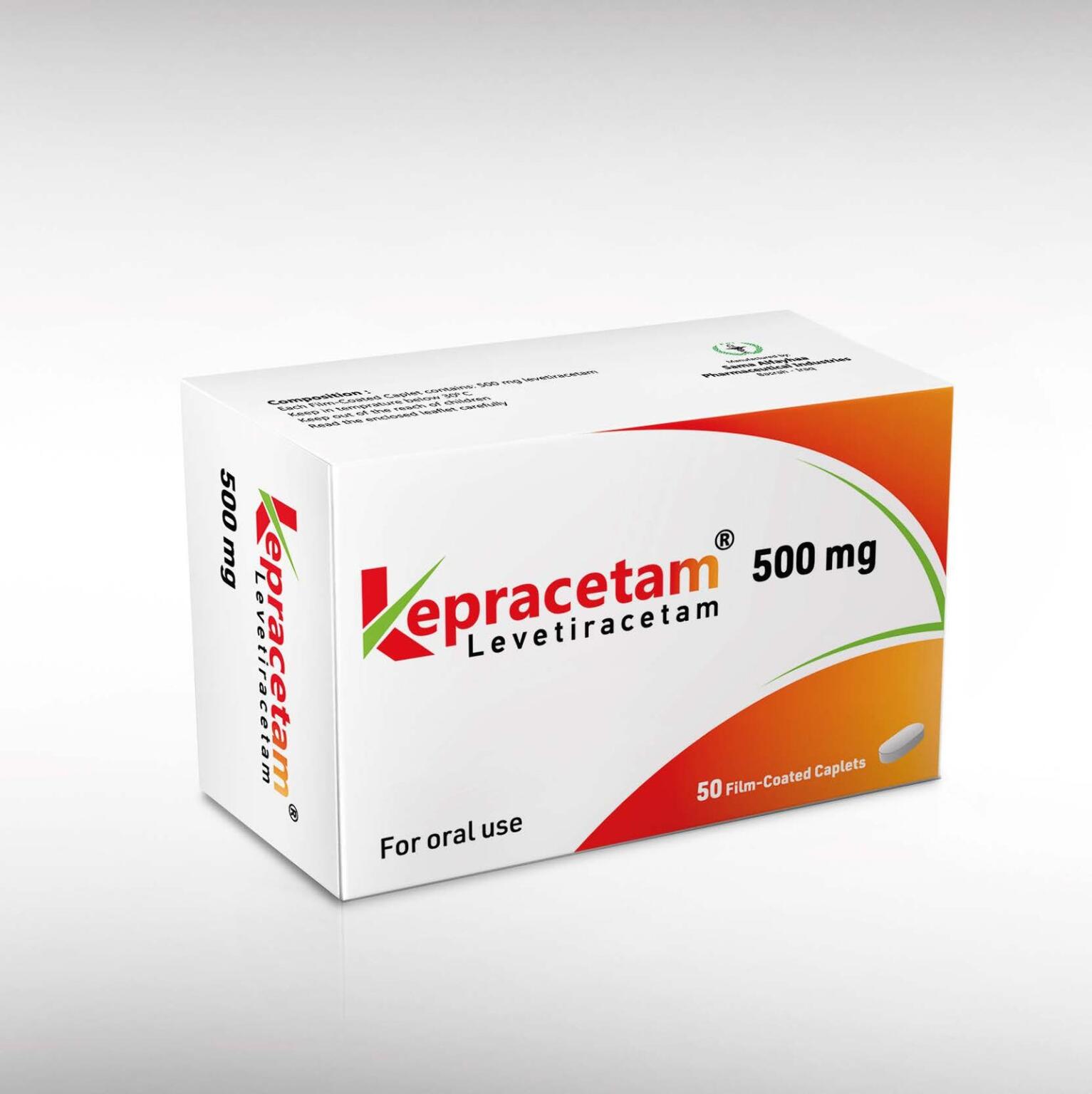 Kepracetam® 500mg F.C.C.